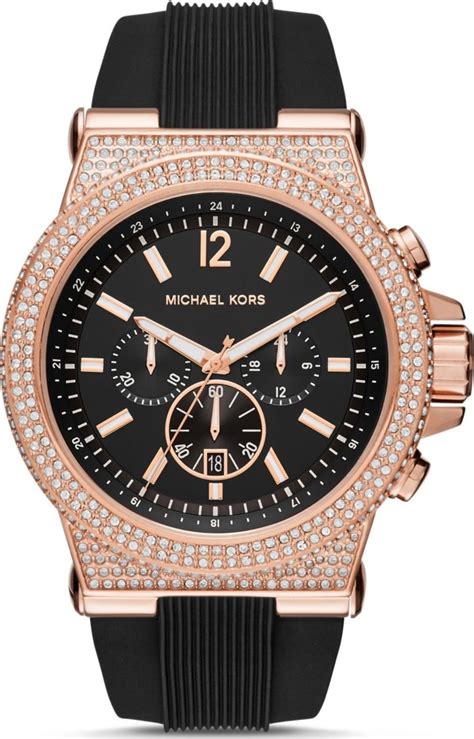 dylan rose gold michael kors|michael kors chronograph.